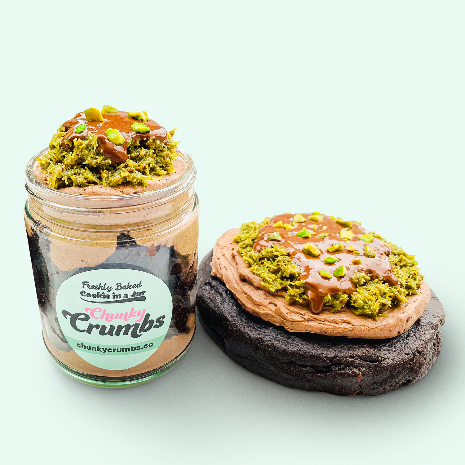 Dubai Chocolate Cookie Jar