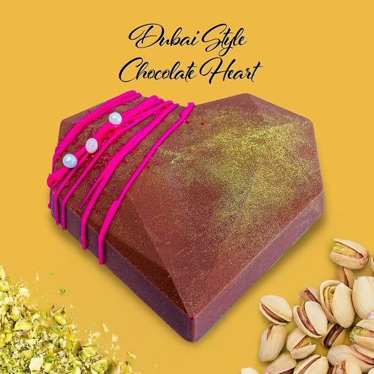 Dubai Style Chocolate Heart